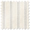 Emily Bond George Stripe, Linen - Twist&Fit Roman Blind